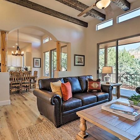 Luxury Sedona Living Remodeled With Red Rock Views! Villa Exterior photo